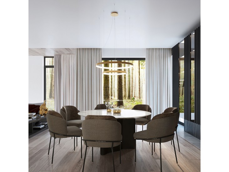 Rio 78 arany LED 3000K mennyezeti lámpa