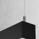 Pinne 200 fekete 3000K függőlámpa