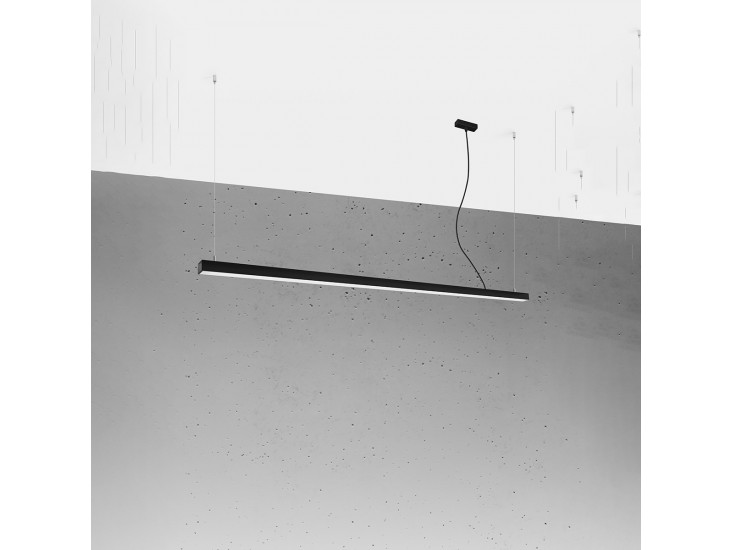 Pinne 200 fekete 4000K függőlámpa