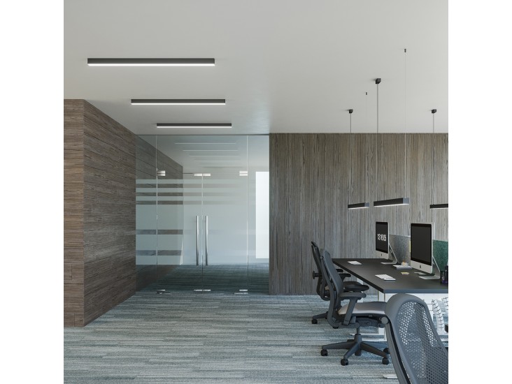 Pinne 200 fekete 4000K mennyezeti lámpa