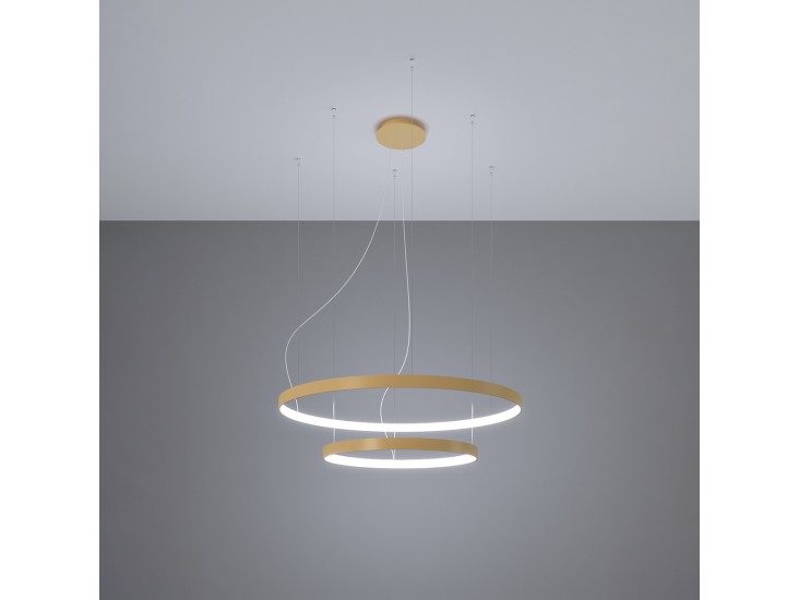 Rio 2 55/78 arany LED 4000K csillár