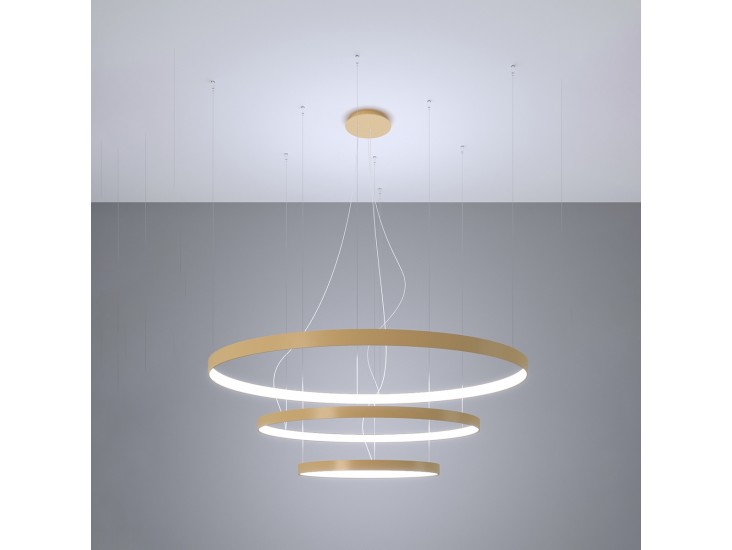 Rio 3 55/78/110 arany LED 4000K csillár