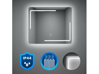 Ada 60 tükör led világítással 60x80 cm