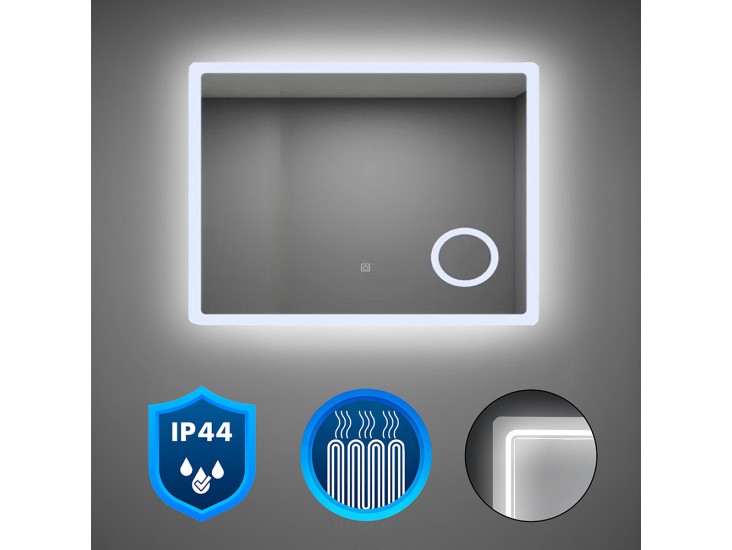 Liz 100 tükör led világítással 100x60 cm