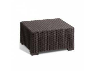 California kerti asztal sötétbarna