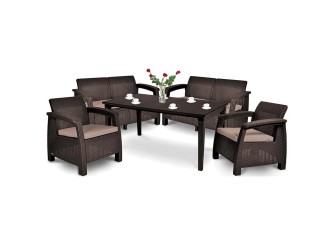 Corfu Fiesta II duo kerti bútor garnitúra futura asztallal