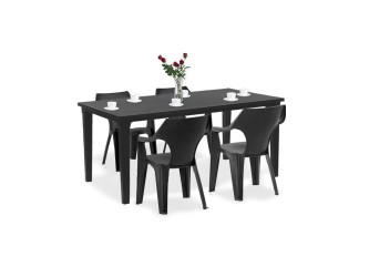 Fuante kerti bútor garnitúra szett grafit