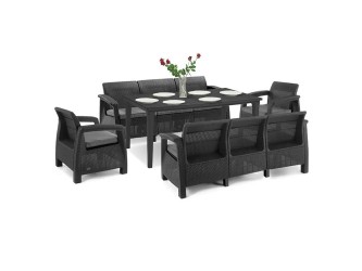 Corfu Love max duo kerti bútor garnitúra futura asztallal grafit