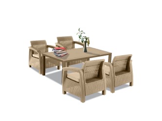 Corfu duo kerti bútor garnitúra melody asztallal