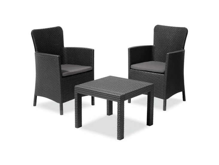 Salvador Balcony kerti bútor garnitúra szett grafit