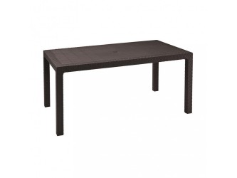 Melody asztal, whiskey barna színben