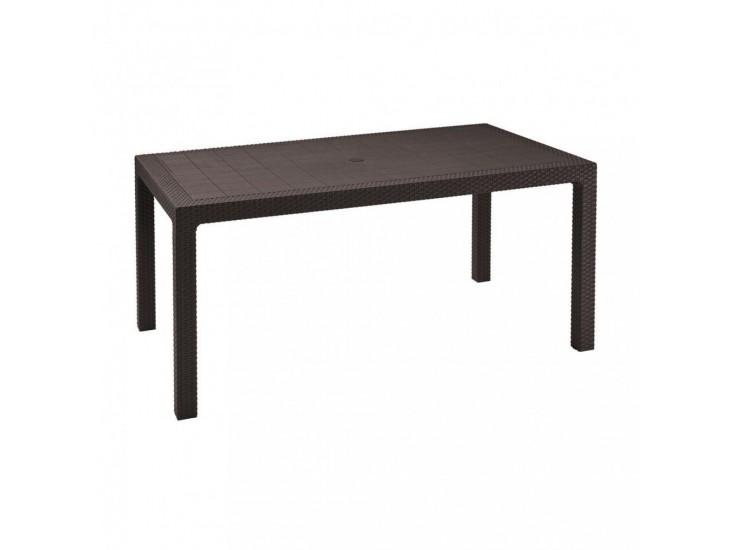 Melody asztal, whiskey barna színben