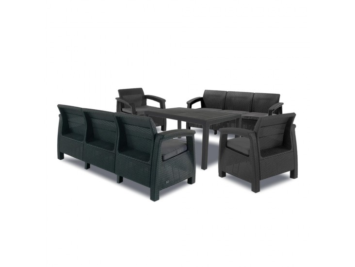 Corfu Love max duo kerti bútor garnitúra melody asztallal