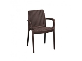 Bali mono kerti szék, whiskey barna színben