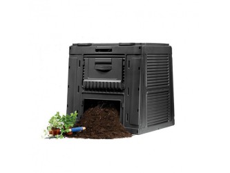 E-komposztáló 470L, talapzattal, fekete