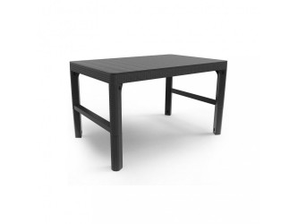 Lyon rattan kerti asztal grafit