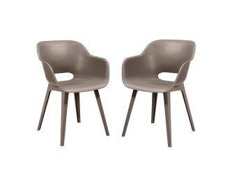Akola duo kerti szék cappuccino