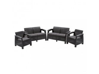 Corfu Rest kerti bútor garnitúra grafit