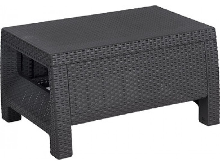 Corfu II kerti asztal grafit