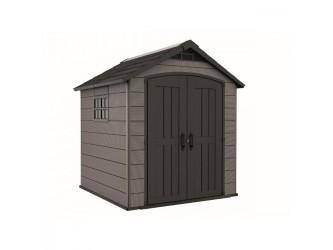 Premier 757 kerti szerszámos ház barnás szürke