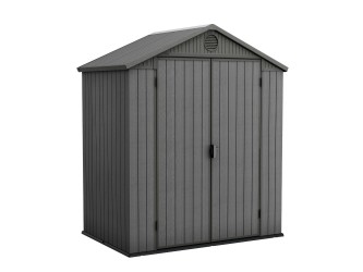 Darwin 6x4 műanyag kerti ház szürke színben