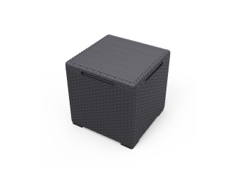 Vigo kerti tárolós asztal grafit