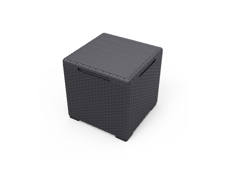 Vigo kerti tárolós asztal grafit