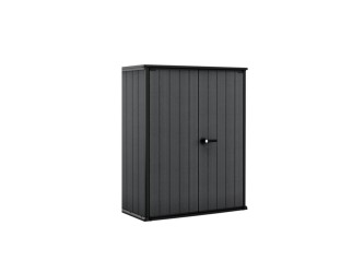 Cortina Alto műanyag kerti tároló szürke