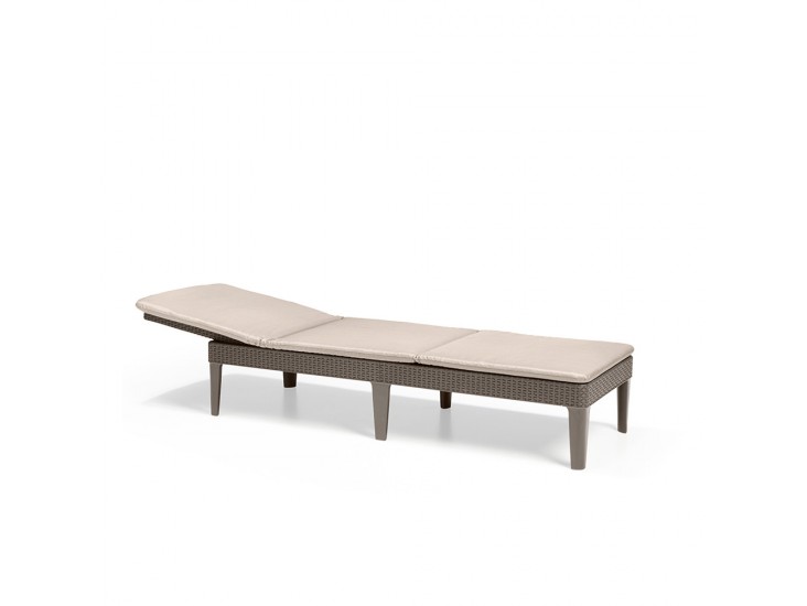 Jaipur kerti nyugágy párnával cappuccino