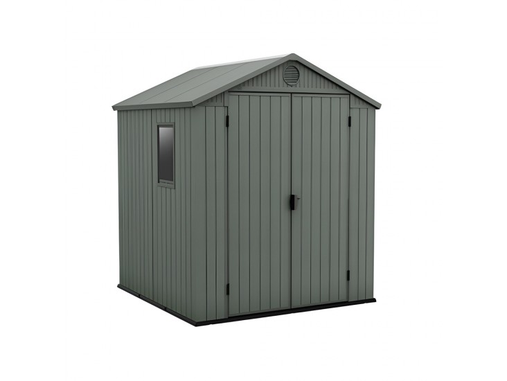 Darwin 6x6 műanyag kerti ház zöld