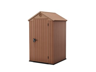 Darwin 4x4 műanyag kerti ház barna