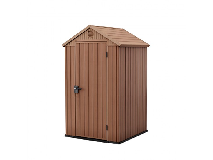 Darwin 4x4 műanyag kerti ház barna
