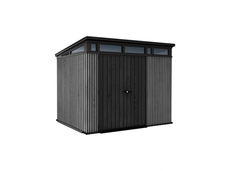 Signature PENT 9x7 műanyag kerti ház velencei szürke