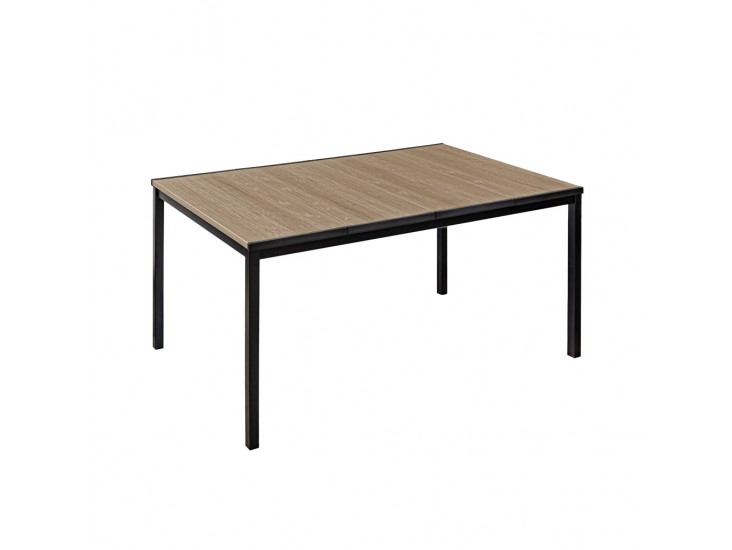 Porto 160 műanyag kerti asztal kőris