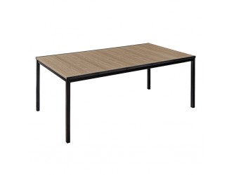 Porto 200 műanyag kerti asztal kőris