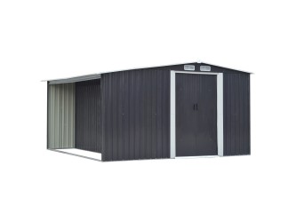 MIR1008 SK kerti szerszámos ház fatároló rekesszel