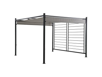 Elis kerti pavilon oldalsó ráccsal 3x3 m
