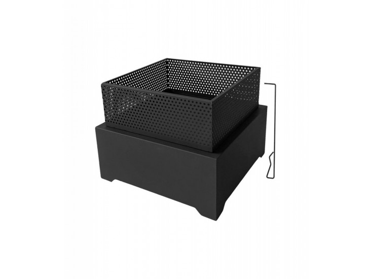 Novo acél kerti tűzrakó