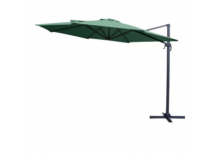 Kazuar zöld kerti napernyő 3.5M