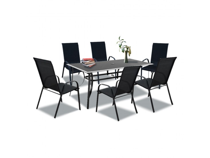 Agata 6+1 kerti bútor garnitúra