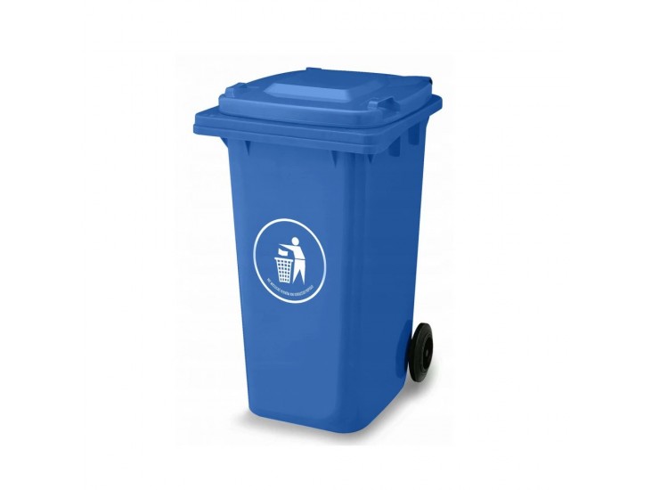 Hulladéktároló 120L KÉK