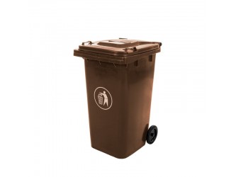 Hulladéktároló 240L barna