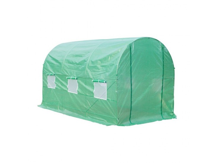 Fólia melegház 2x3x2 m (váz+fólia)
