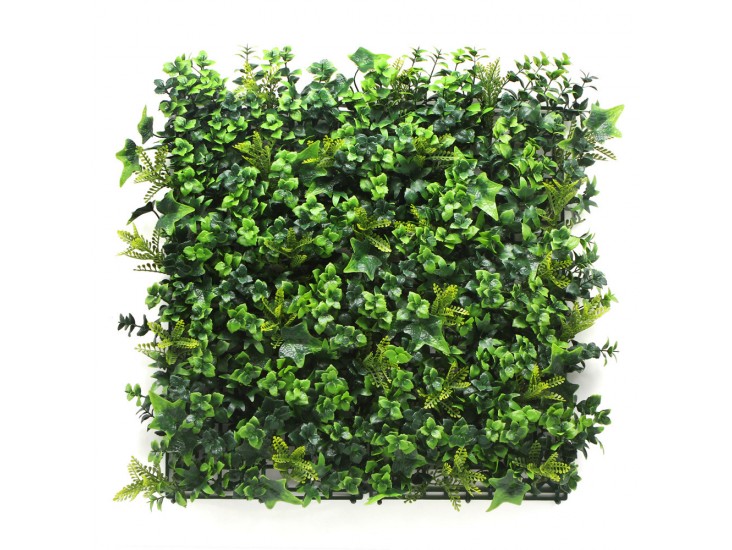 Borostyán műanyag zöldfal 50x50 cm