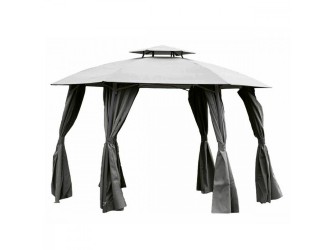 Gavi 2 grafitszínű kerti pavilon