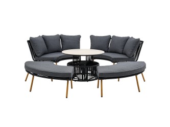 Holand 10 személyes kerti bútor garnitúra