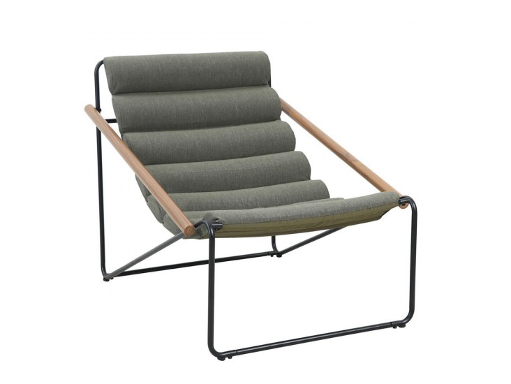 Jurt kerti fotel, zöld-szürke