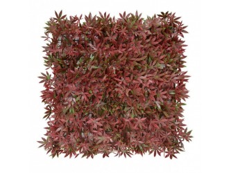 Vörös juhar műanyag zöldfal 50x50 cm