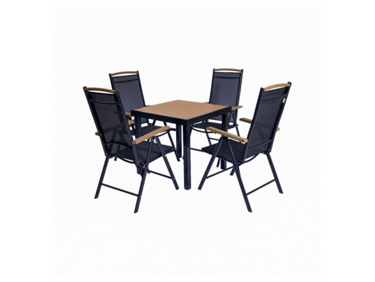 IZZY 4 személyes kerti bútor garnitúra