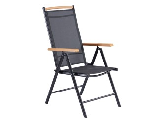 Izzy összecsukható fémvázas kerti szék